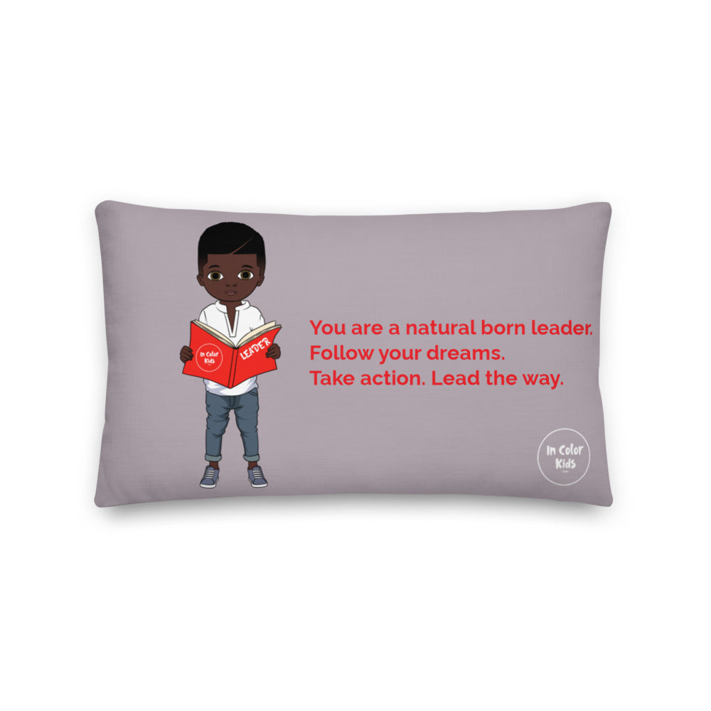 Leader Luxe Pillow - Dark Chocolate