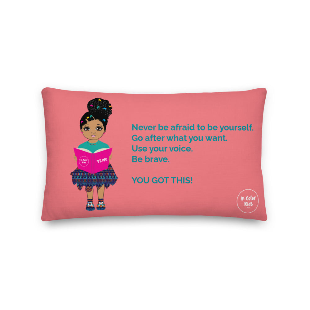 Brave Luxe Pillow - Mocha