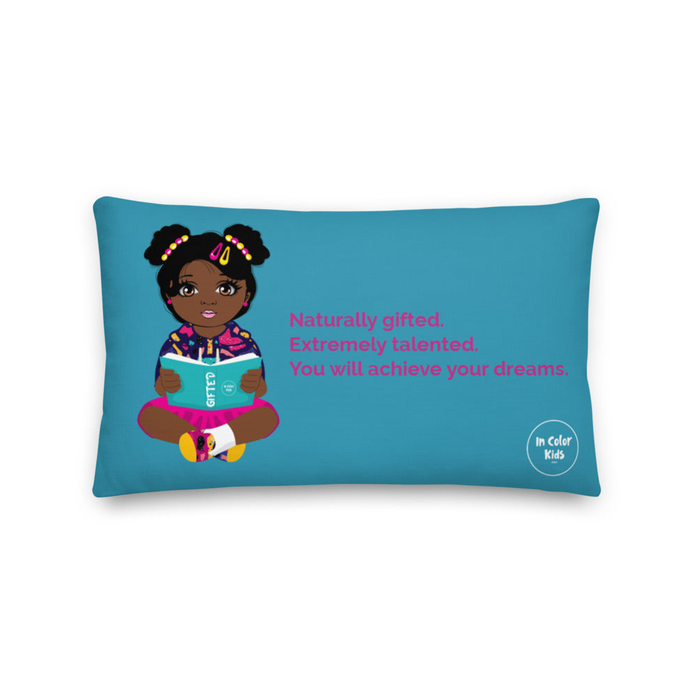 Gifted Luxe Pillow - Chocolate