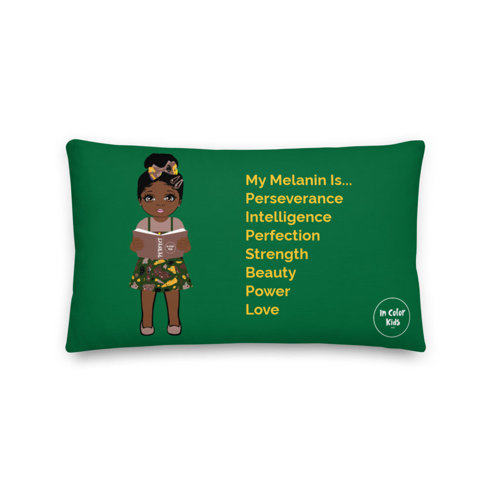 My Melanin Luxe Pillow - Chocolate