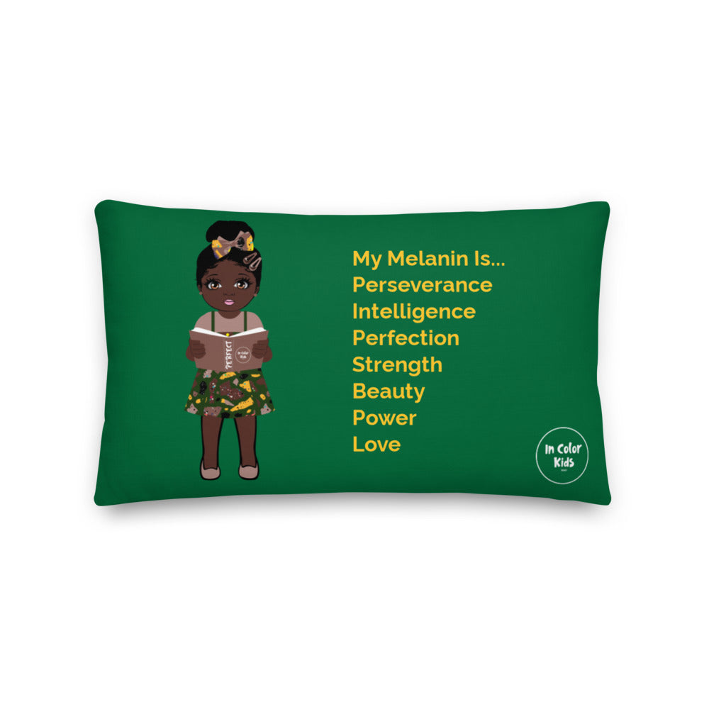 My Melanin Luxe Pillow - Cocoa