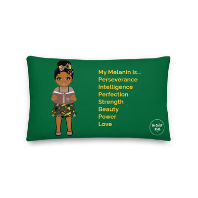My Melanin Luxe Pillow - Caramel