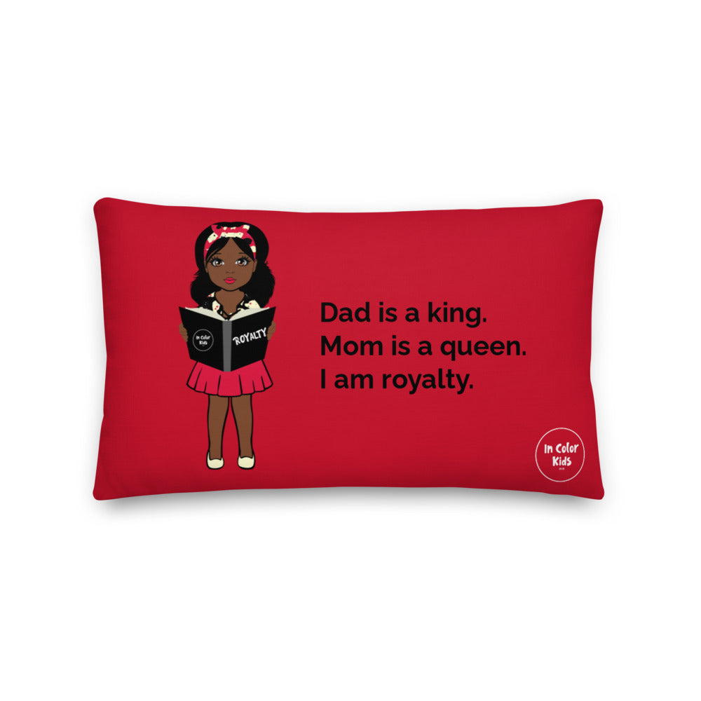 Royalty Luxe Pillow - Chocolate