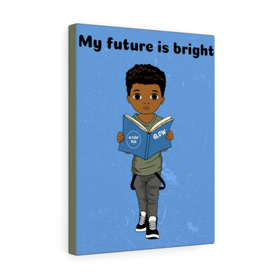 Bright Future Boy Canvas - Caramel