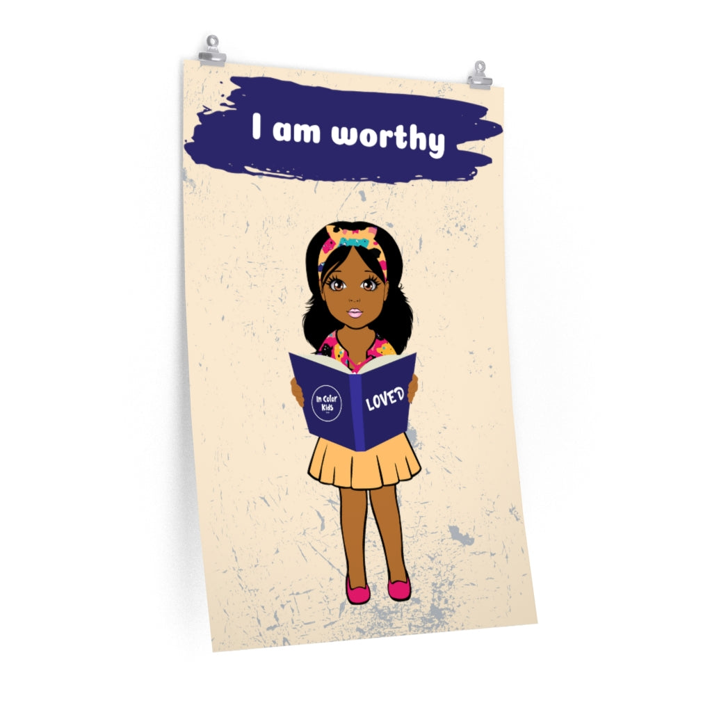 Worthy Girl Poster - Caramel