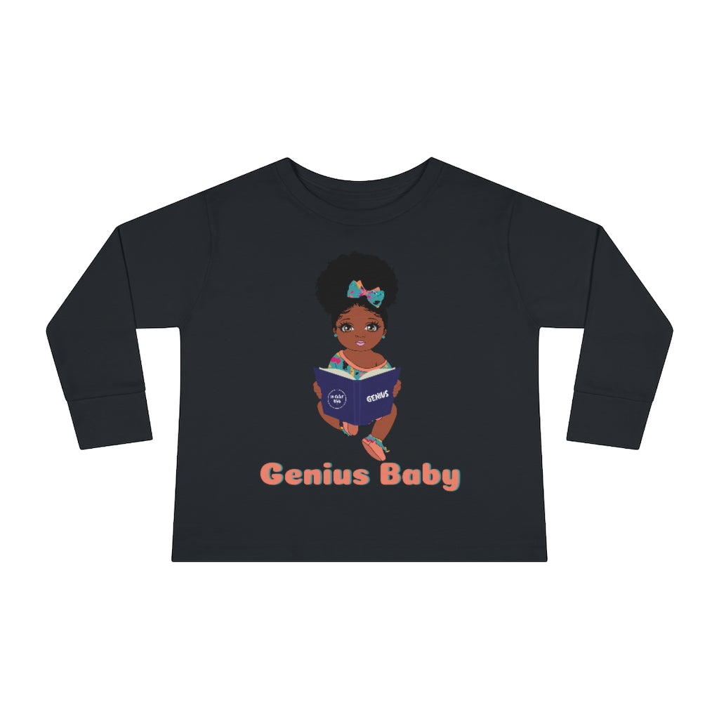 Genius Baby Long Sleeve Shirt - Cinnamon