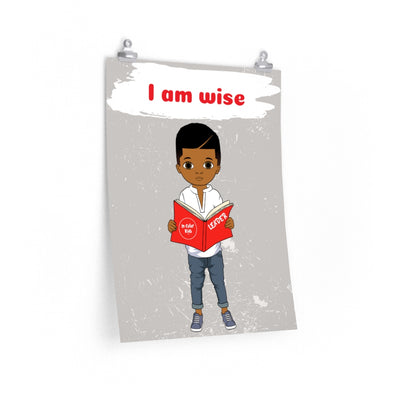 Wise Boy Poster - Caramel