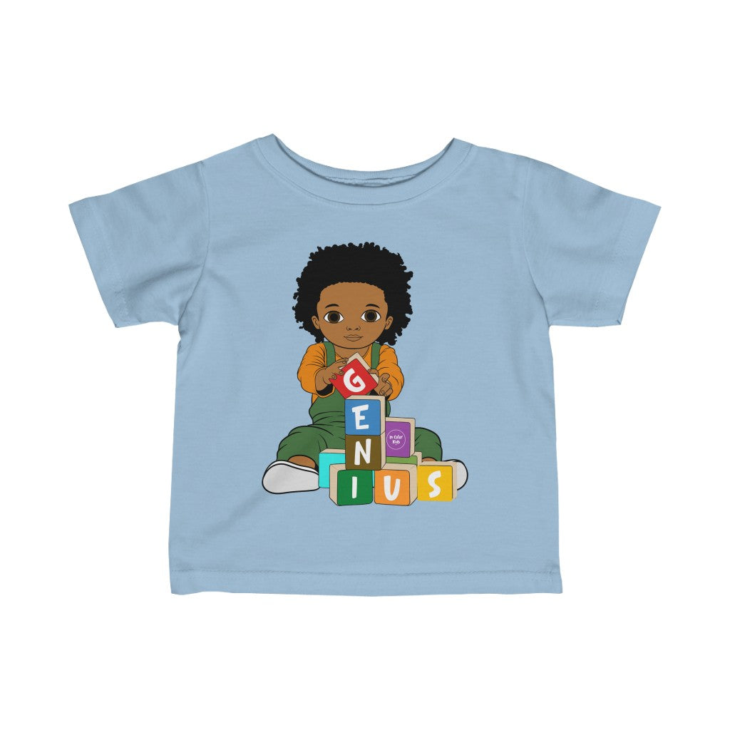 Genius Baby Short Sleeve Shirt - Caramel