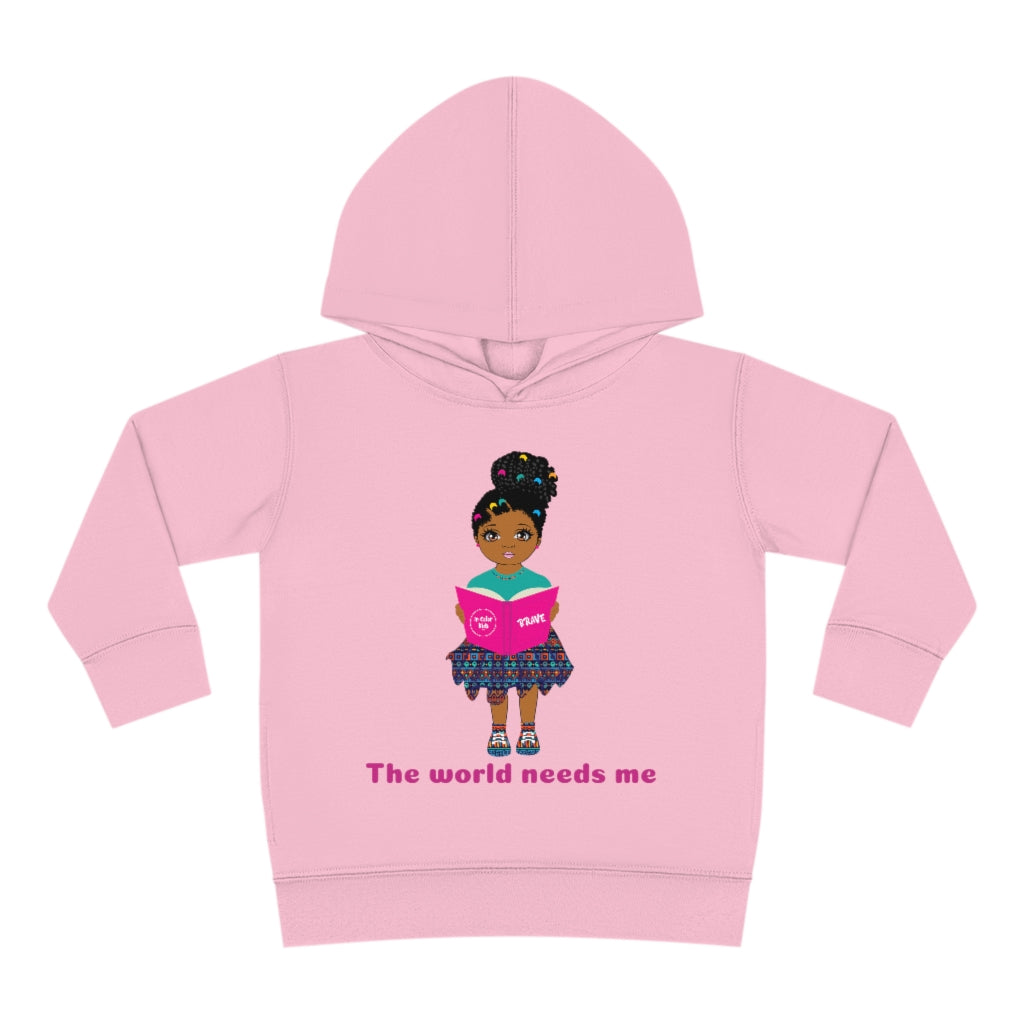 We Need You Girl Pullover Hoodie - Caramel