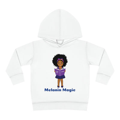 Melanin Magic Girl Pullover Hoodie - Caramel