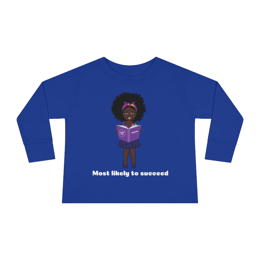 Most Likely to Succeed Long Sleeve Shirt - Cocoa