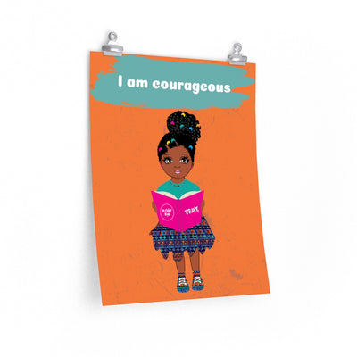 Courageous Girl Poster - Cinnamon