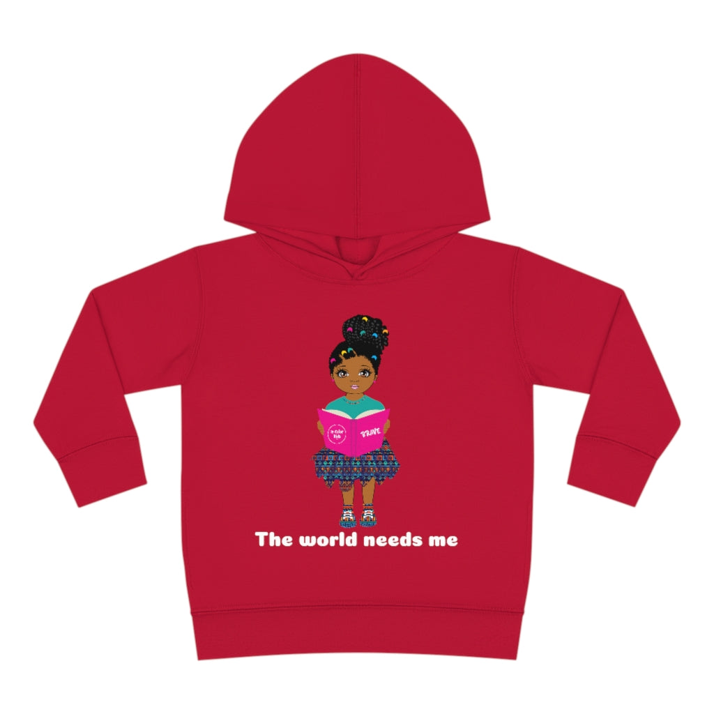 We Need You Girl Pullover Hoodie - Caramel
