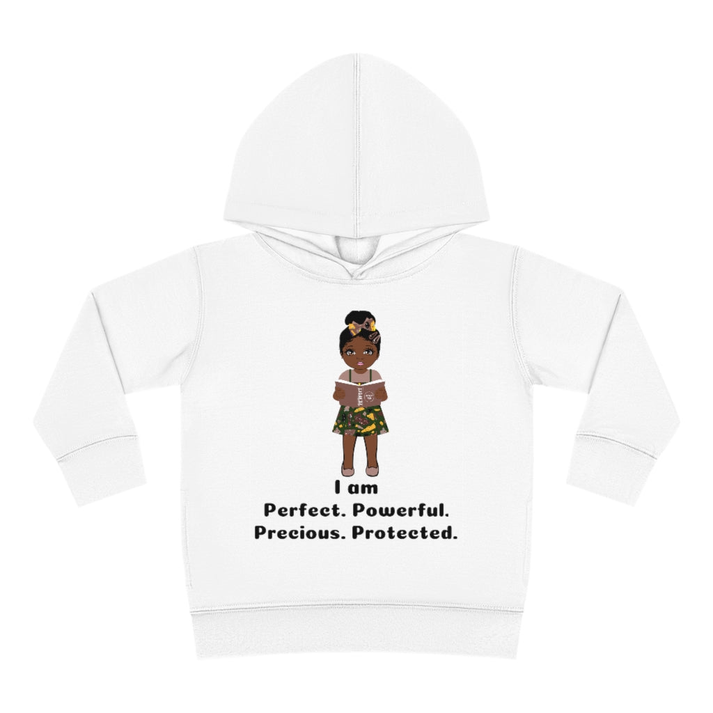 I AM Girl Pullover Hoodie - Chocolate