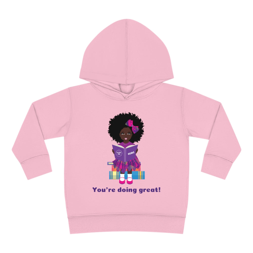 Doing Great Girl Pullover Hoodie - Cocoa