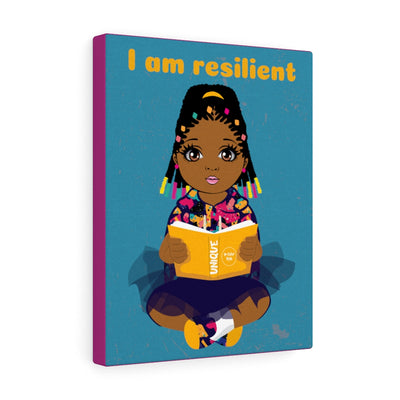 Resilient Girl Canvas - Caramel