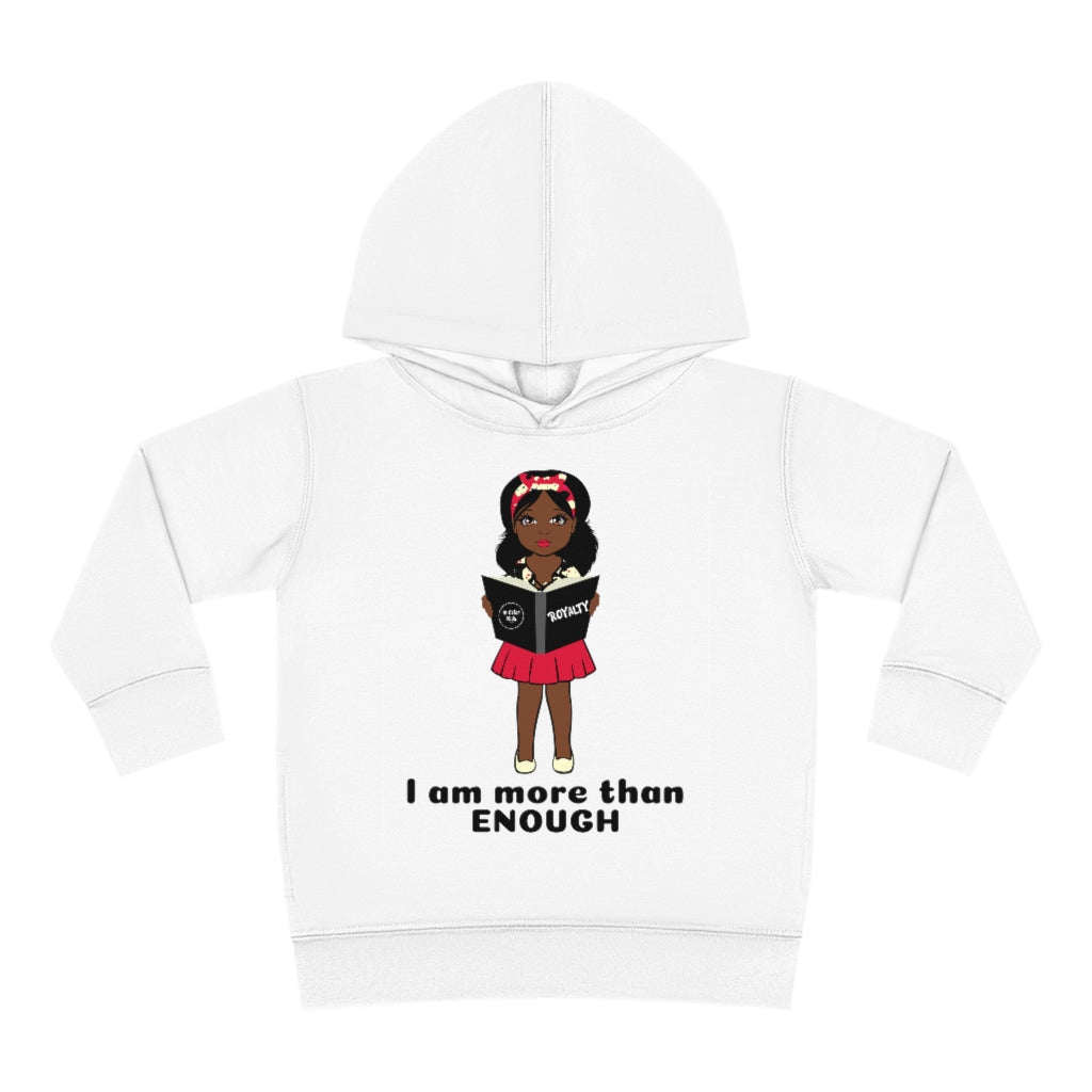Enough Girl Pullover Hoodie - Chocolate