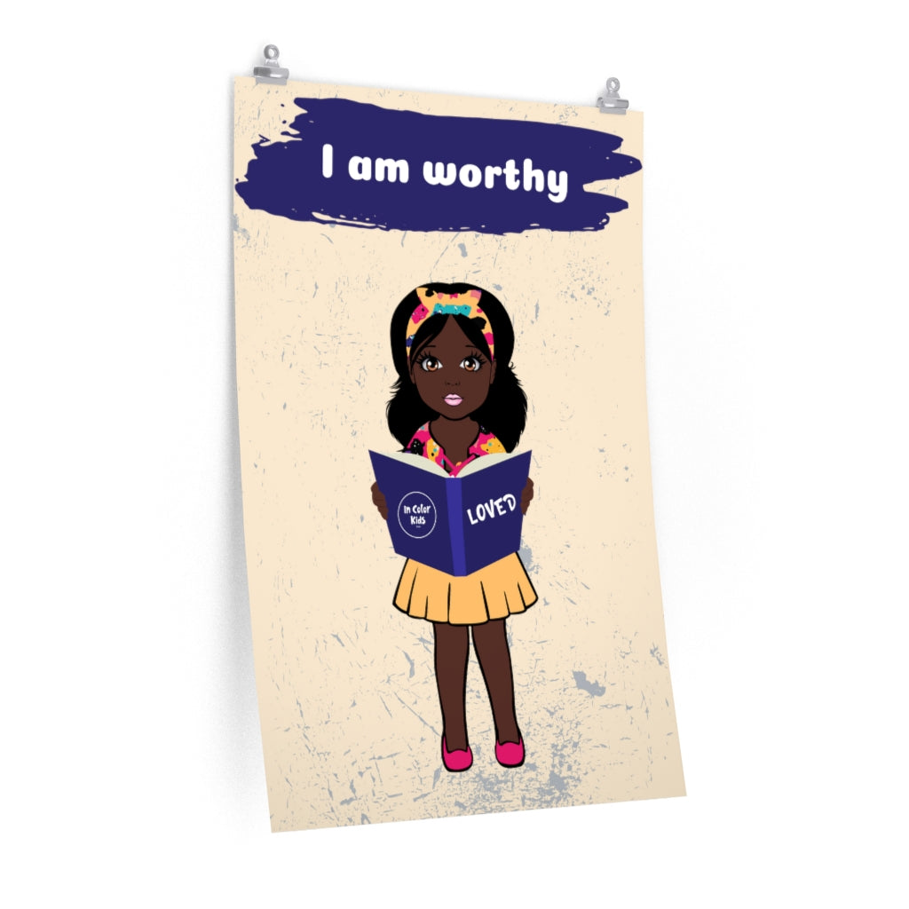 Worthy Girl Poster - Cocoa