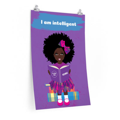 Intelligent Girl Poster - Cocoa