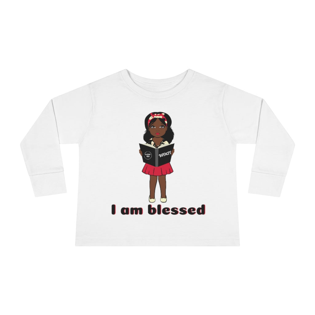 Blessed Long Sleeve Shirt - Chocolate