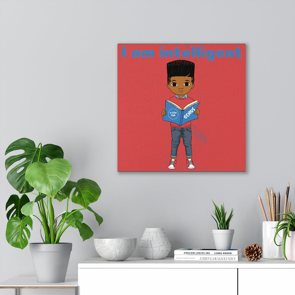 Intelligent Boy Canvas - Caramel