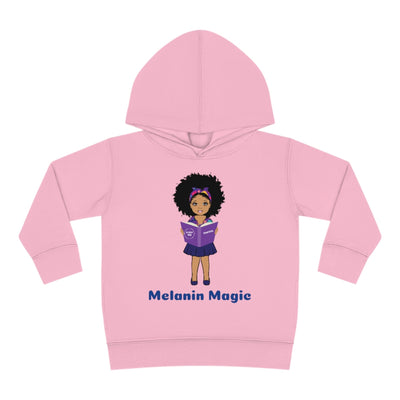 Melanin Magic Girl Pullover Hoodie - Mocha