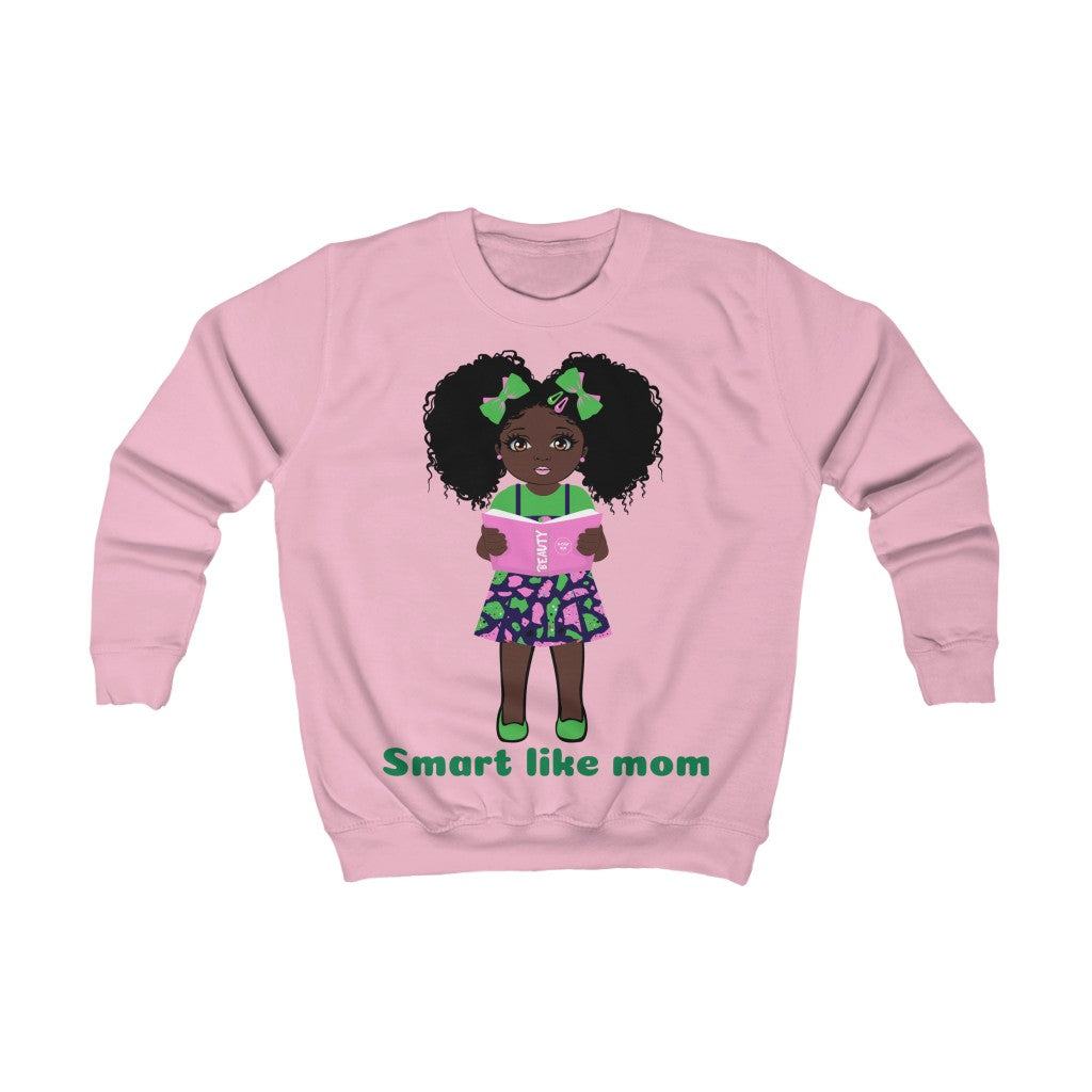 Smart Girl Sweatshirt - Cocoa