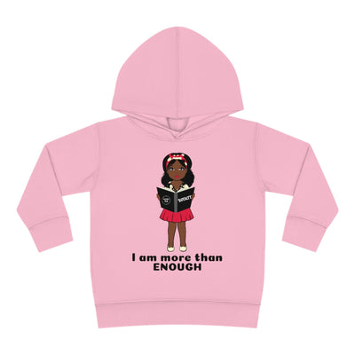 Enough Girl Pullover Hoodie - Chocolate