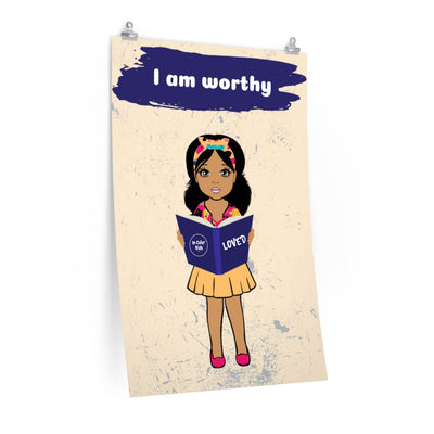 Worthy Girl Poster - Mocha