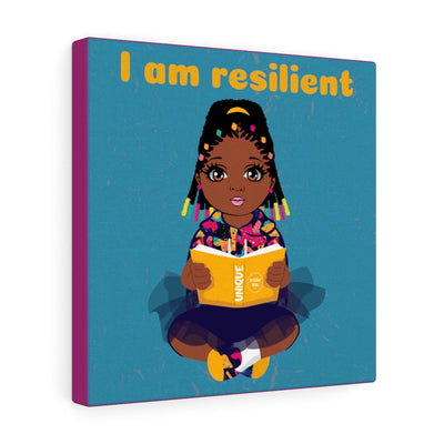 Resilient Girl Canvas - Cinnamon