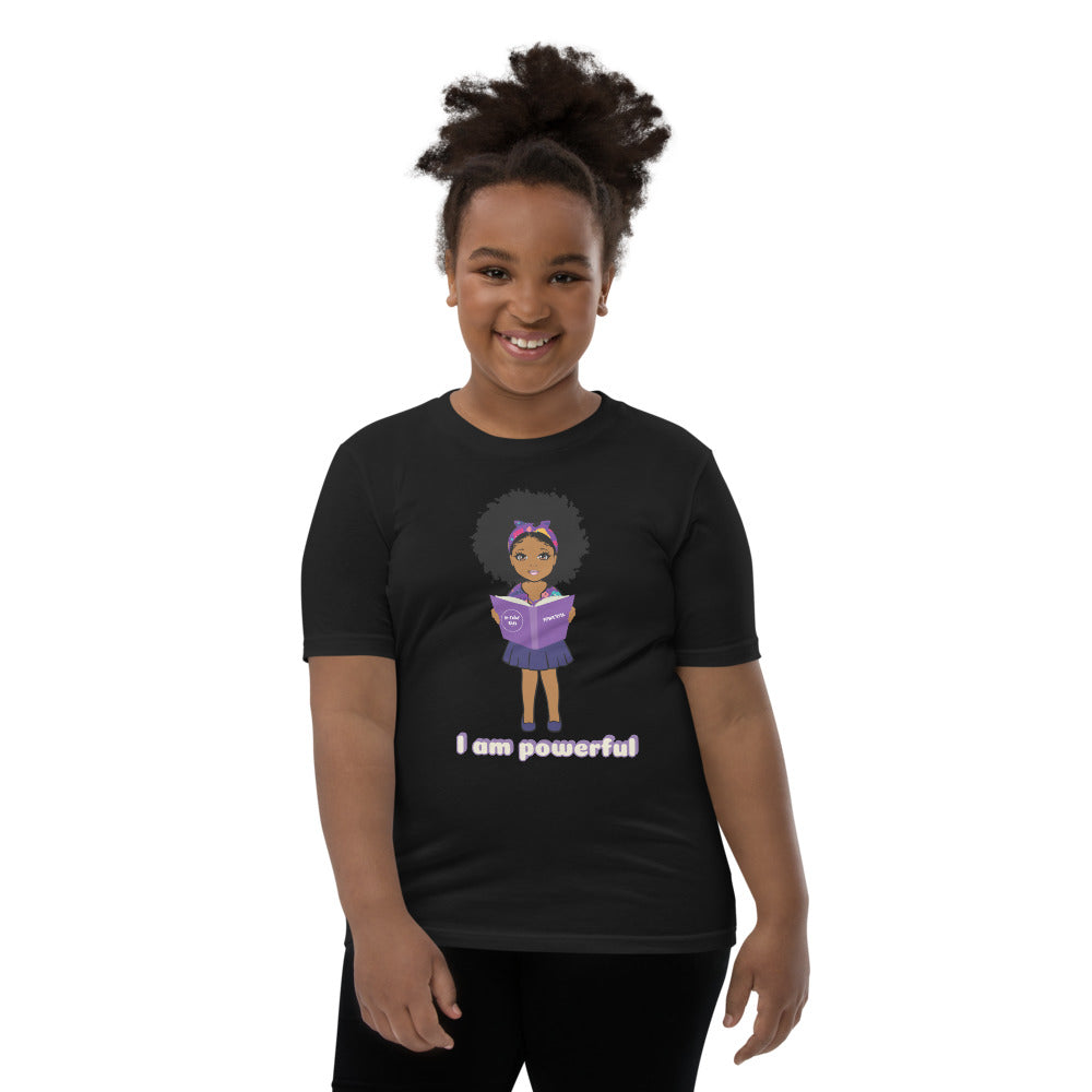 Girl Power Short Sleeve Shirt - Caramel