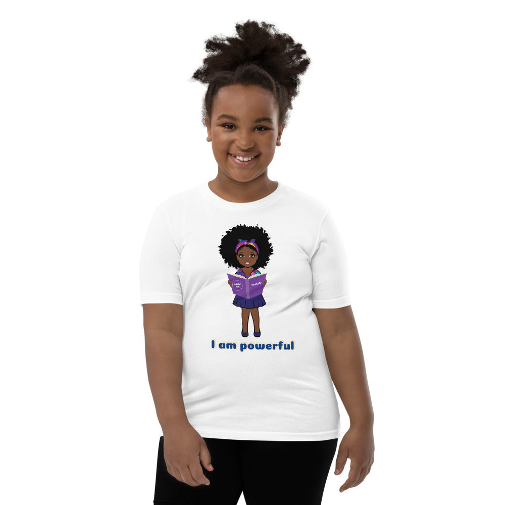 Girl Power Short Sleeve Shirt - Chocolate